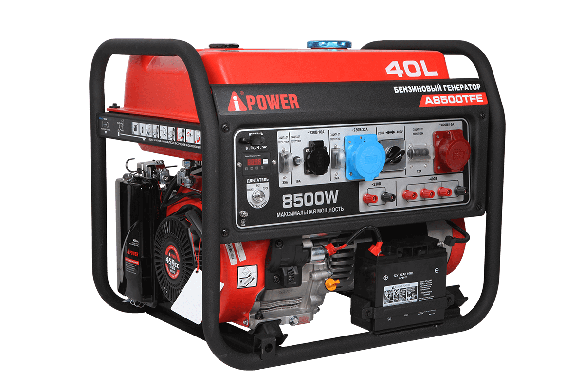 бензогенератор A-iPower A8500TFE