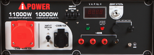 панель управления генератора A11000TEAX