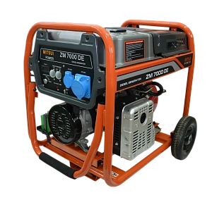 Дизельный бензиновый генератор  MITSUI POWER ECO ZM 7000 DE 6 кВт с электростаретром