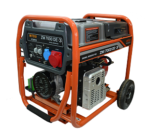 Дизельный бензиновый генератор  MITSUI POWER ECO ZM 7000 DE-3