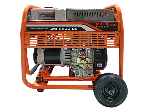 Дизельный бензиновый генератор  MITSUI POWER ECO ZM 9500 DE 8.5 кВт с электростартером