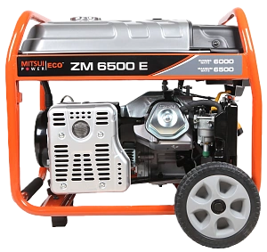 Бензиновый генератор  MITSUI POWER ECO ZM 6500 Е 6 кВт с электростартером