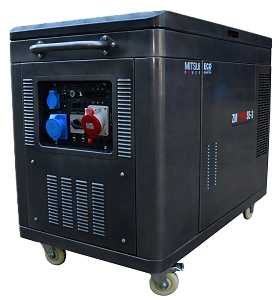Бензиновый генератор  MITSUI POWER ECO ZM 12500 SЕ-3 10 кВт с электростартером