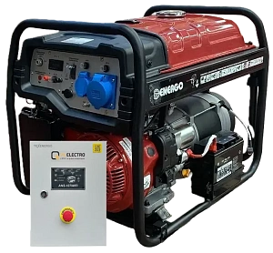Бензиновый генератор Energo E11000EAX с АВР 230В, 25А, 8 пин