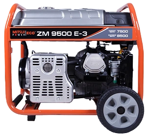 Бензиновый генератор  MITSUI POWER ECO ZM 9500 Е-3 7.5 кВт с электростартером