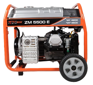 Бензиновый генератор  MITSUI POWER ECO ZM 5500 Е 4.2 кВт с электростартером