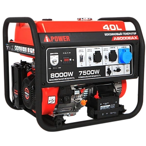 Бензиновый генератор A-iPower A8000EAX