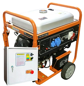 Генератор бензиновый EVOline PB 12003 E 10 кВт с блоком автозапуска 230/400В, 63А