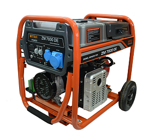 Дизельный бензиновый генератор  MITSUI POWER ECO ZM 7000 DE
