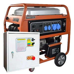 Генератор бензиновый EVOline PB 22000 E 17 кВт с блоком автозапуска 230/400В, 63А