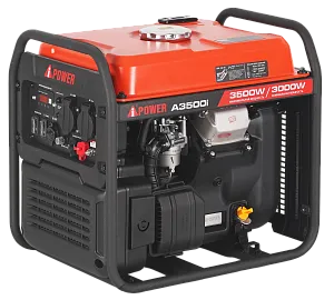 Инверторный бензиновый генератор  A-iPower A3500i с ручным запуском, 3 кВт, 230В (20307)