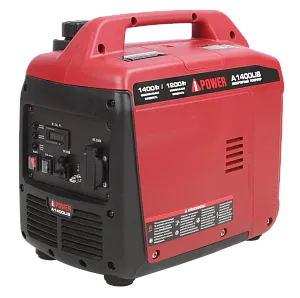 Инверторный бензиновый генератор A-iPower A1400LiS с ручным запуском, 1.2 кВт, 230В (20311)