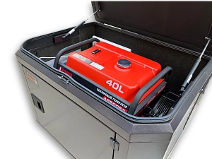 Бензиновый генератор A-iPower A8500EA в тихом зимнем кожухе