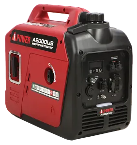 Инверторный бензиновый генератор  A-iPower A2000LiS с ручным запуском, 1.6 кВт, 230В (20308)